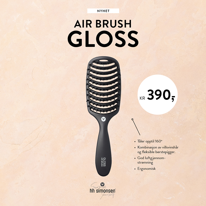 HH Simonsen Air Brush Gloss - Kampanje oktober 2020